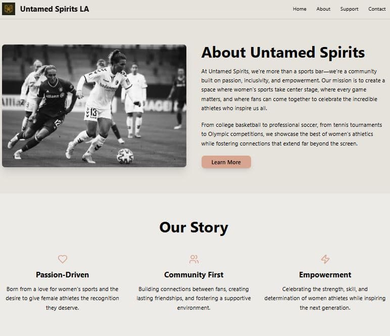 Startup Website